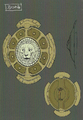 Concept art of the Ochain Shield from Three Houses.