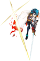 Itsuki wielding Falchion in Tokyo Mirage Sessions ♯FE.