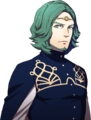 High quality portrait artwork of Seteth from Three Houses.