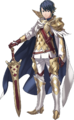 Alfonse: Prince of Askr in Heroes, illustrated by Kozaki.