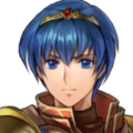 Portrait of Marth: Prince of Light in Heroes.