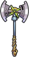 The Mirage Axe as it appears in Heroes.