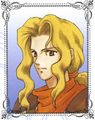 Portrait artwork of Eyvel from Thracia 776 Illustrated Works.