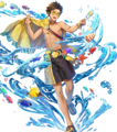 Artwork of Claude: Tropical Trouble from Heroes.