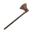 Artwork of a Rusted Axe from Warriors: Three Hopes.