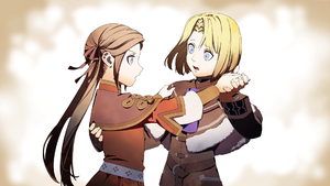 Cg fe16 child dimitri and edelgard dance.png