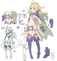 Concept artwork of Nowi's human form from Awakening.