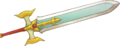 Artwork of Al's Sword from Hasha no Tsurugi.