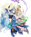 Artwork of Azura: Hatari Duet from Heroes.