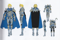 Concept artwork of Dimitri from Warriors: Three Hopes.
