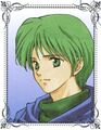 Portrait artwork of Asbel from Thracia 776 Illustrated Works.