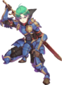 Alm as he appears in this DLC package. Artwork by HACCAN.