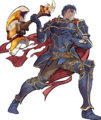 Artwork of Hector: General of Ostia from Heroes.