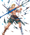 Artwork of Ogma: Blade on Leave from Heroes.