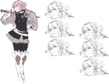 Concept artwork of Soleil from Fates.