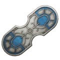 Artwork of the Silver Shield from Warriors: Three Hopes.