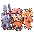 Meet the Heroes artwork of Gwendolyn: Adorable Knight.