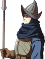 The generic Soldier portrait with allied colors in Awakening.