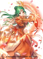 Art of Elincia from Fire Emblem Cipher.