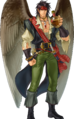 Artwork of Tibarn: Shipless Pirate from Heroes.