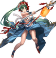 Artwork of Lyn: Blazing Whirlwind from Heroes.
