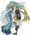 Artwork of Nils and his sister Ninian from The Blazing Blade.