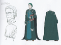 Concept artwork of Count Hevring from Warriors: Three Hopes.