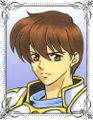 Portrait artwork of Leif from Thracia 776 Illustrated Works.