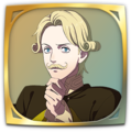 Portrait of Acheron from Three Houses used in 2020's Choose Your Legends site.