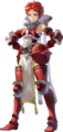 Artwork of Sully: Crimson Knight from Heroes.