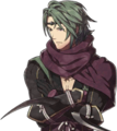 In-game portrait of Kaze from Fates.
