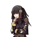 In-game portrait of Rhajat from Fates.