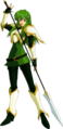 Artwork of Palla from Mystery of the Emblem.