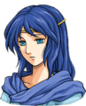 A portrait for Elena in Path of Radiance's style. This specific image was obtained from the Fire Emblem Heroes website.