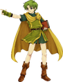 Artwork of Lugh from The Binding Blade