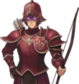 The generic Sniper Specter/Death Mask portrait in Echoes: Shadows of Valentia.