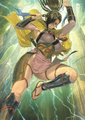 Artwork of Kagero as a Ninja in Fire Emblem Cipher.