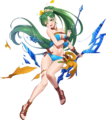 Artwork of Lyn: Lady of the Beach from Heroes.
