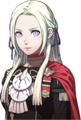 High quality portrait artwork of Edelgard from Three Houses.