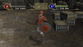 An enemy Soldier wielding an Iron Lance in Radiant Dawn.