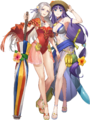 Artwork of Edelgard: Sun Empresses, a Harmonic Hero of which Altina is a part, from Heroes.