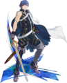 Artwork of Chrom from Project X Zone 2.