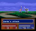 An enemy Pirate wielding an Iron Axe in Mystery of the Emblem.