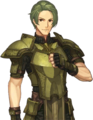 Forsyth's portrait in Echoes: Shadows of Valentia.