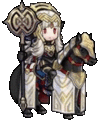 Veronica: Brave Princess's default animation in Heroes.
