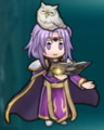 Lyon: Shadow Prince equipped with the Feh Doll accessory.