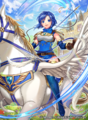 Artwork of Catria from Fire Emblem Cipher.