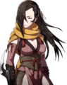 High quality portrait of Kagero from Fates.