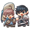 Meet the Heroes artwork of Ricken and Chrom.