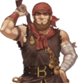 The generic Brigand portrait in Echoes: Shadows of Valentia.